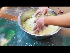 Μηχανή κόκκωσης ξηρής σκόνης με διπλό τροχό, κοκκωτήρας