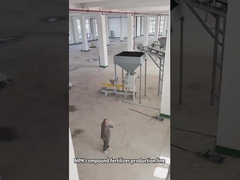 Γραμμή Παραγωγής Σύνθετου Λιπάσματος 4TPH Double Roller Granulator Υπό Εγκατάσταση