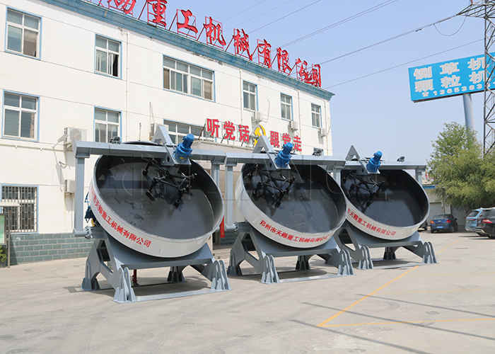 Συσκευασμένο λιπαστικό Granulator Disc Granulator Machine για την επεξεργασία σφαίρα κόκκους λιπασμάτων.