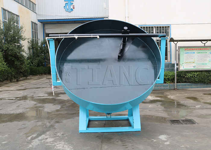 1-6T/H χωρητικότητα Συσκευή κόκκωσης βιογόνων τύπου δίσκου σειράς ZL