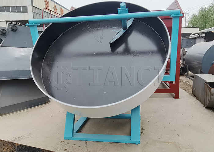 Δίσκος Granulator Οργανικό λιπάσμα Granulator για την παρασκευή οργανικών κόμπος κόκκους
