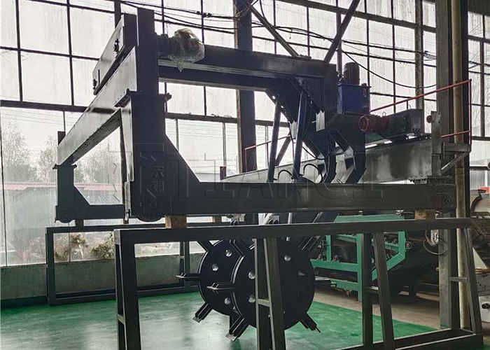 Εξοπλισμός λιπασματοποίησης οργανικών αποβλήτων υψηλής χωρητικότητας Τύπος τροχού