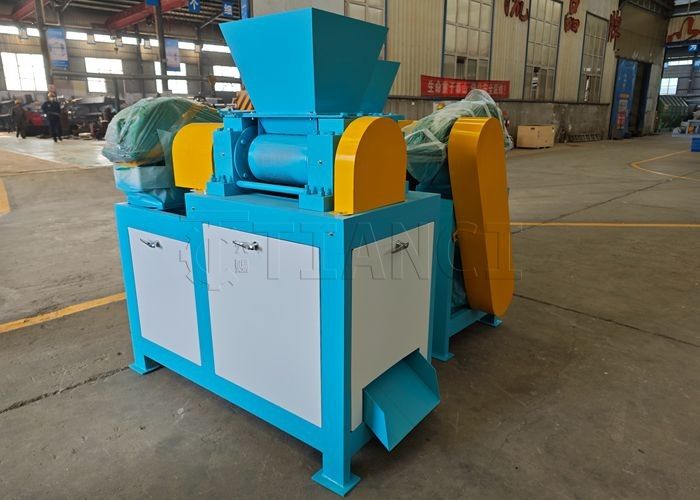 Ρολέρ Πρές Γεννητικό Granulator για ξηρή σκόνη Granulating εντός 2-10mm Μέγεθος