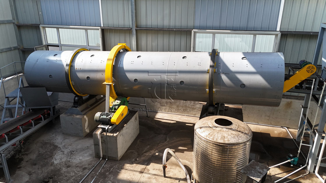 Γραμμή Παραγωγής Κοκκοποιητή Τυμπάνου Υψηλής Χωρητικότητας για Κόκκους Οργανικού Λιπάσματος