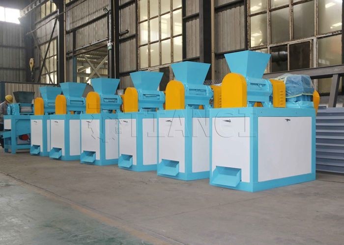 Organic Fertilizer Making Machine Double Roller Press Granulator Compost Fertilizer Granulator Machine