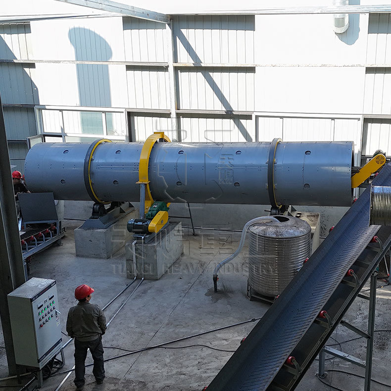 Τυμπανωτός κοκκοποιητής τύπου προσθήκης νερού - Τυμπανωτός κοκκοποιητής για οργανικά λιπάσματα - Γραμμή κοκκοποίησης τυμπανωτού κοκκοποιητή