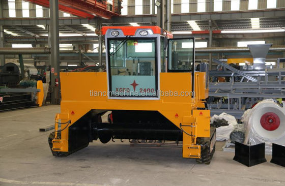 Μηχανή μετατροπής λιπασμάτων 500-1800m3/h Δυνατότητα Επεξεργαστής ζύμωσης οργανικής κοπριάς
