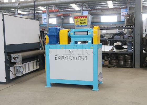 Npk Powder Pellet Χημικό λιπαστικό Granulator Δύο κυλίνδρους πρέσα μηχανή