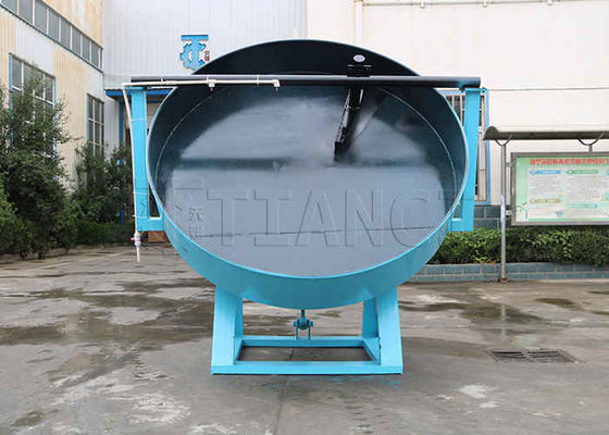 1-6T/h NPK Αγροτικό Μηχανικό Πελετών Δίσκος Αγροτικό Granulator με 95% ποσοστό κόκκωσης