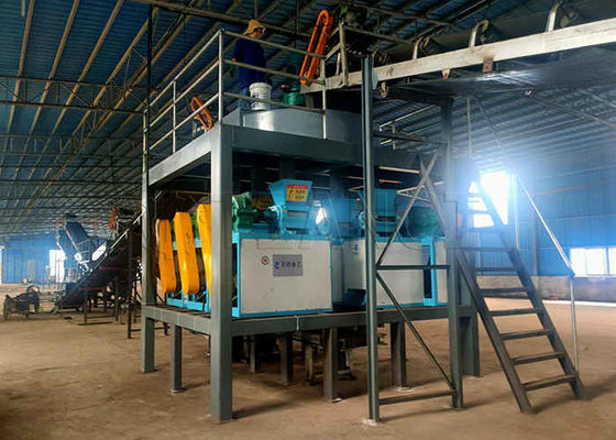 1-20T/H Πλήρως αυτόματη μηχανή κόκκωσης λιπασμάτων χωρητικότητας