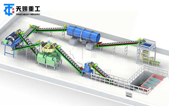 Γραμμή Παραγωγής Σύνθετου Λιπάσματος από Κοπριά Αγελάδας